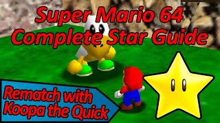 Rematch with Koopa the Quick - Super Mario 64 Complete Star Guide