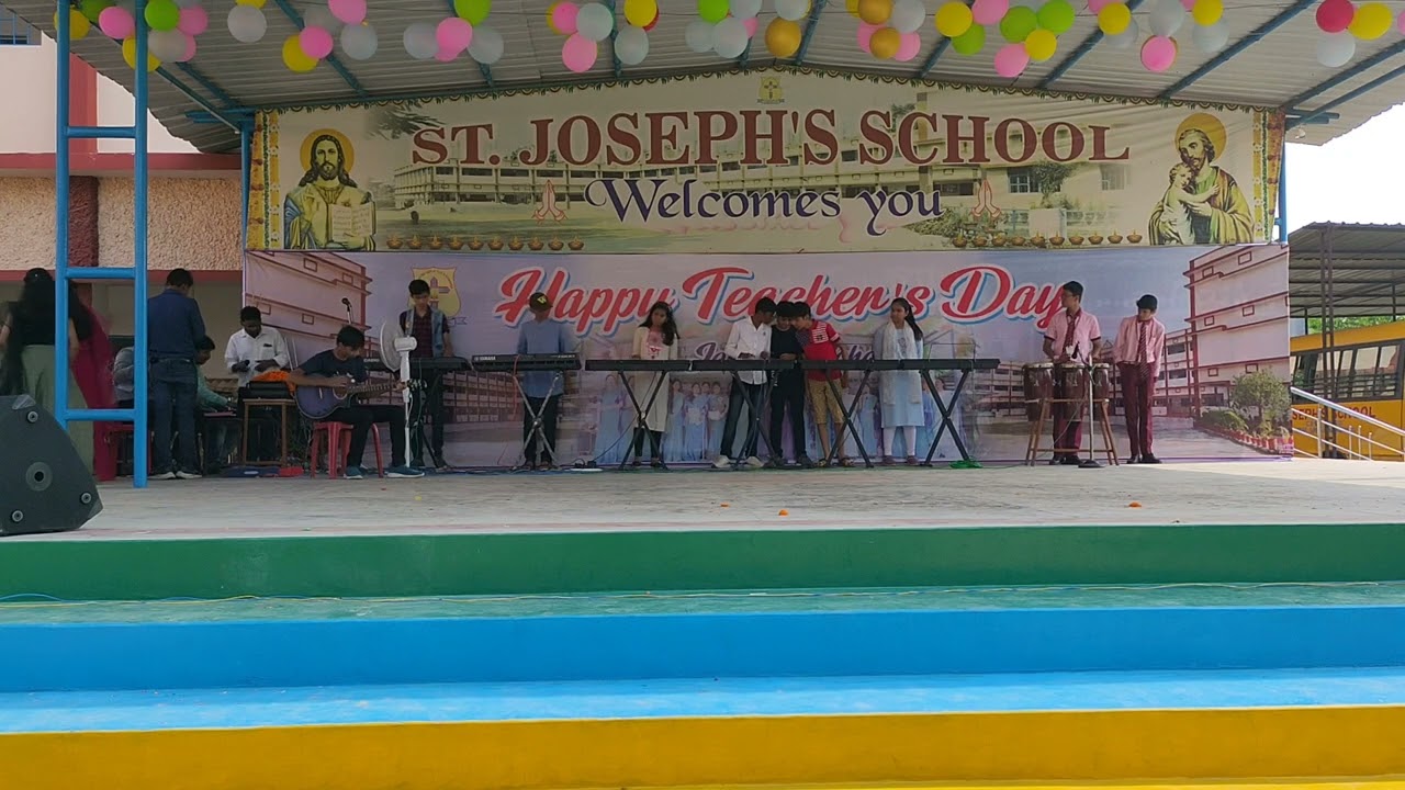 St Joesphs School Mashup Teachers Day Youtube