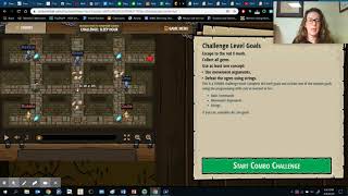 Code Combat: CS 1: Level 5-Arguments and Strings