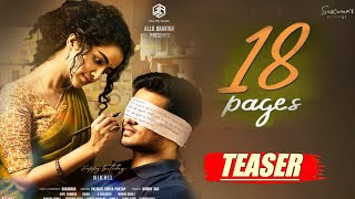 Nikhil #18Pages Movie First Look Teaser | Nikhil Birthday Surprise New Movie First Look, Anupama