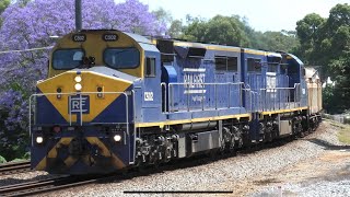 Fantastic day in Perth Western Australia Freight Passenger Trains November 20th 2024