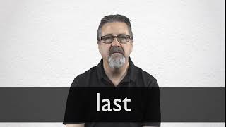 How to pronounce LAST in British English