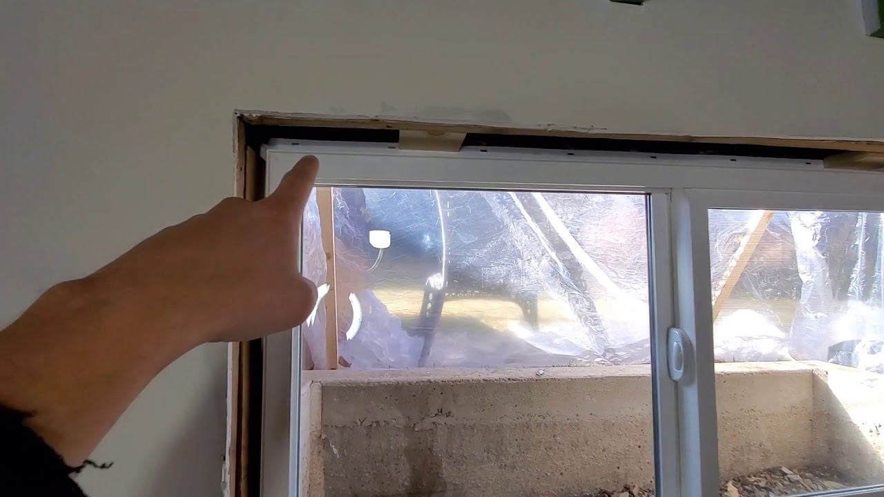 Installed New Windows In Basement Room - YouTube