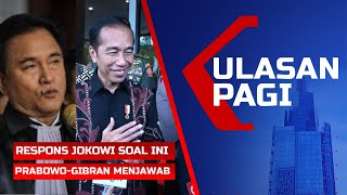 LIVE Ulasan Pagi - Tim Hukum Prabowo Gibran Jawab Gugatan Hingga Kata Jokowi
