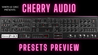 Cherry Audio P10 - Presets Preview (No Talking)