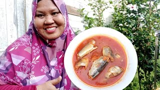 cara buat sardin home made by kak nur@tip tulang nya sangat lembut