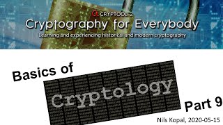 Basics of Cryptology – Part 9 (Modern Cryptography – Block Ciphers – Feistel Ciphers & SDES)