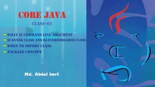 Core Java- Bangla Tutorial(Command Line Argument)- Class 2