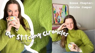 Knitting the Perfect Stockinette Sweater | Matcha Jumper by Vert Knit | Our Stitching Chronicles