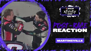 Cole Custer, Chandler Smith have altercation on pit road following Martinsville's Round of 8 finale