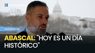 Abascal, ante la toma de posesión de Trump: \