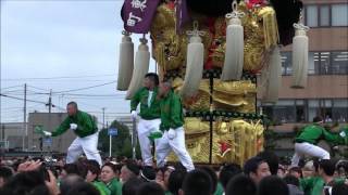 新居浜太鼓祭り2016　工場前かきくらべ