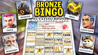 This BRONZE Tank wouldn't stop swapping heroes | Spectating Bronze Bingo