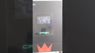 crown Xavier 2 inverter 5.6 kw full load without battery run 2 ac