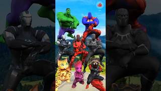 Super Heros - Coffin Dance Collection ( NH34 )#shorts