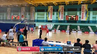 20220802 媽宮食品盃籃球邀請賽 10:10 媽宮菁英 VS 台灣體育大學A