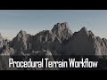 Procedural Terrain Workflow - Beginner Tutorial - Blender 2.8