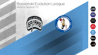 Basketaki The League - San Antonio Sperms Vs Λεγάμενοι BC (08/01/2025)