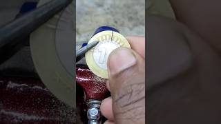 Rs 10 coin ring making. #gold #silver #ring #automobile #diy #song #love #music #punjabi #bollywood