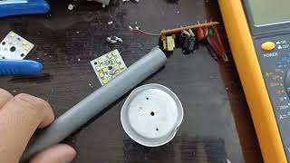 बल्ब बनाओ पैसे बचाओ/Repair LED Bulb and save money #bulb #ledbulb #ledlight #electronic