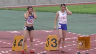 20160717国体陸上群馬県予選会女子成年100m決勝