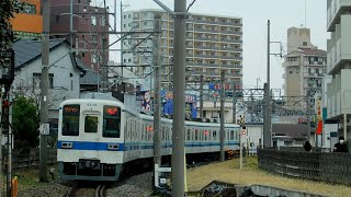 東武越生線8000系81119F坂戸駅付近上り