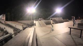 小翼 halfcab boardslide 270 out