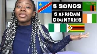 5 songs from 5 AFRICAN countries that will get you on the DANCE FLOOR!