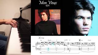 "Mon  vieux" - Daniel Guichard - piano cover