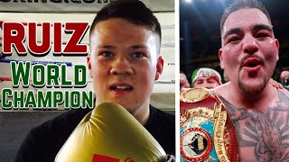 Ruiz Jr The Combinations For The World Heavyweight Title