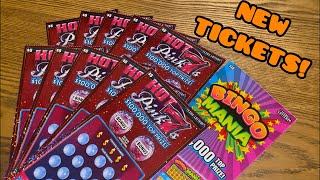 BRAND NEW TICKETS! $5 Hot Pink 7’s and $10 Bingo Mania!