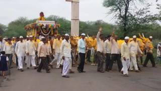 संत कान्होराज महाराज पालखी प्रस्थान श्री क्षेत्र केंदूर