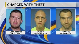 Cemetery theft arrest
