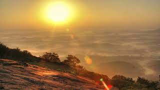 Kundadri hills of western ghats with water falls.. creates a tourist destination in Karnataka.