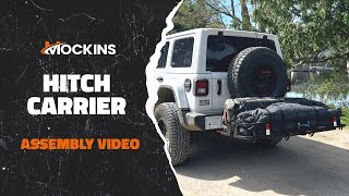 Mockins Hitch Mount Cargo Bagażnik | Film z montażu