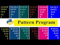 Number Pattern | Part 3 | Python Pattern Programs