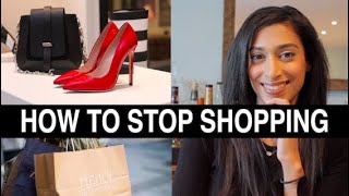 HOW TO STOP SHOPPING || I bought NOTHING for a year || 9 tips for a NO BUY
