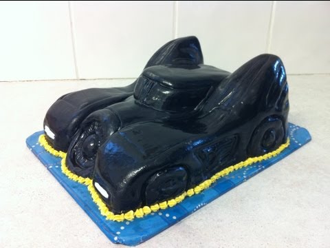 Batmans Batmobile Cake ( How-To) Batmans Batmobile Cake ( How-To)