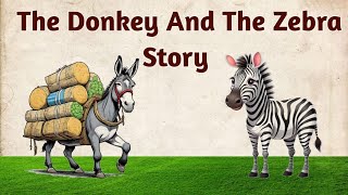 The donkey and the zebra story l story in English l story l animals story l story l moral story