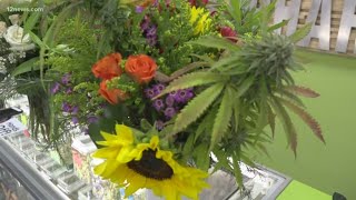 Cannabis flower arrangements a growing trend