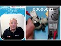 Washing machine water valve 00606001 F17 error code fault, Bosch Neff and Siemens diagnosing faults