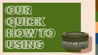 How-To: MEDIUM HOLD STYLING CREAM || ELEVEN Australia