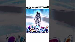 NEW ULTRA LF MUI GOKU FOR LEGENDS FESTIVAL 2024 😱🔥!! #dragonballlegends #dblegends #shorts