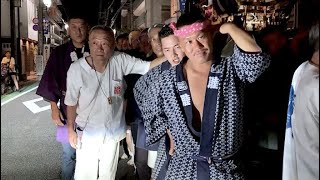 滝野川八幡神社例大祭 濟美自治会　土曜宵宮