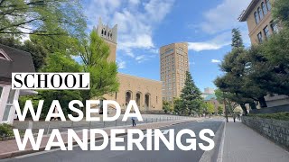 Waseda University | Springtime in Japan | Tokyo Vlog