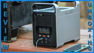 ALLIKE SN-1000 Solar Generator Unboxing, Review, and Real World Usage!!