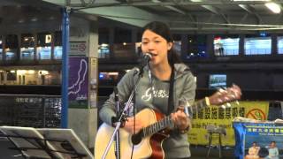 Beyond-早班火車 (Cover by KaRod) @尖沙咀碼頭Busking (2015-12-06)