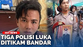 Bandar Narkoba Anarkis Lukai Tiga Polisi, Satu Anggota Nyawanya tak Selamat, Pemakaman Dramatis