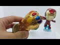 cosbaby hot toys avengers infinity war review and unbox tony stark iron man mk l infinity gauntlet