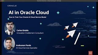 Cloud Coaching - AI on Oracle Cloud